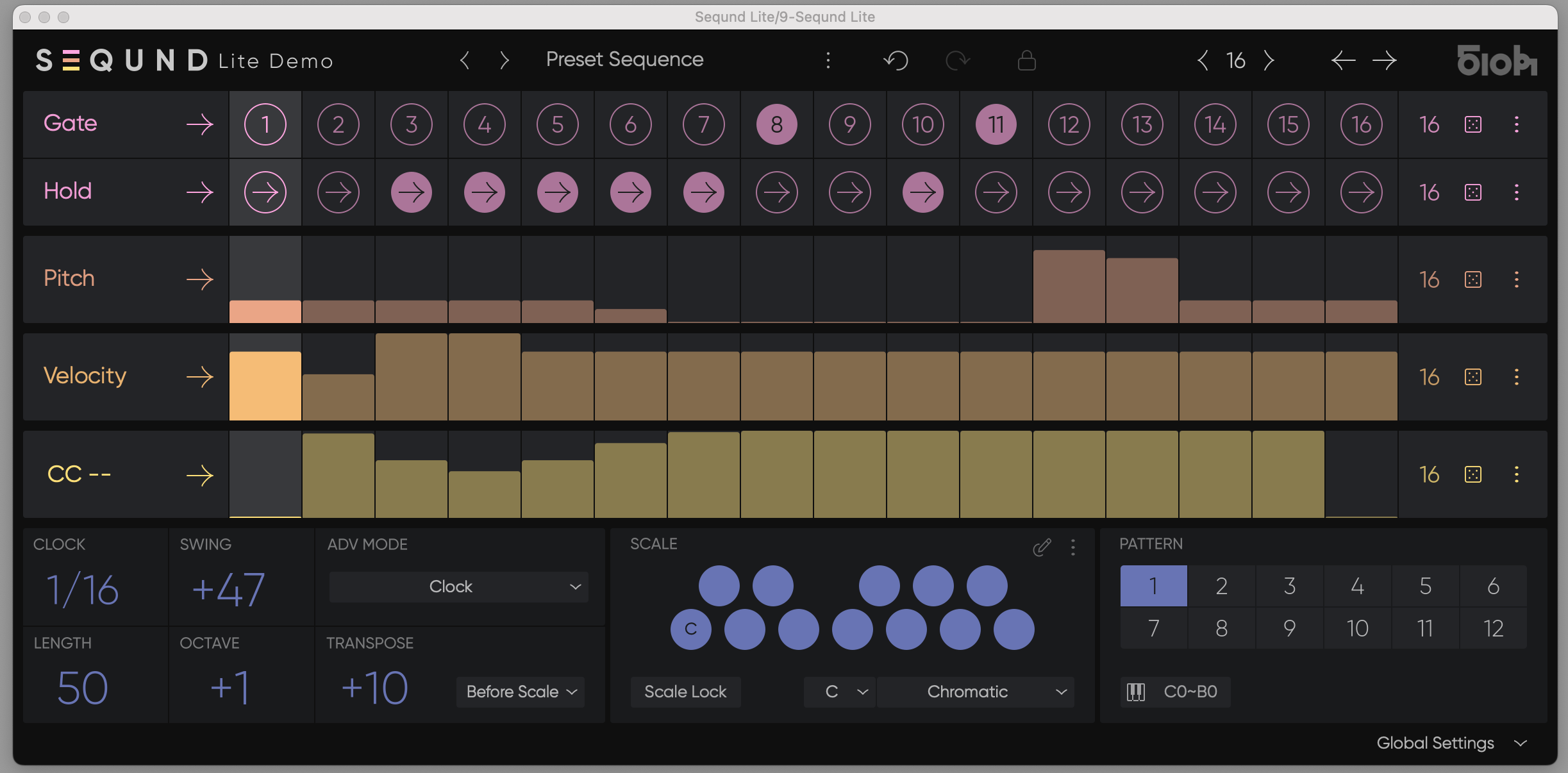 510k Arts SEQUND Lite Sequencer